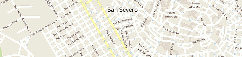 Mappa della impresa due c sas di caposiena carmine e c a SAN SEVERO