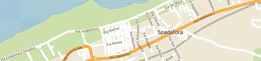 Mappa della impresa lizio salvatore a SPADAFORA