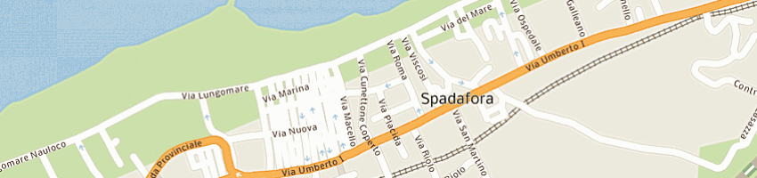Mappa della impresa comune di spadafora a SPADAFORA