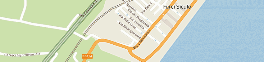 Mappa della impresa autosprint snc a FURCI SICULO