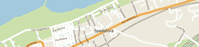 Mappa della impresa vanity di ognibene maria t a SPADAFORA