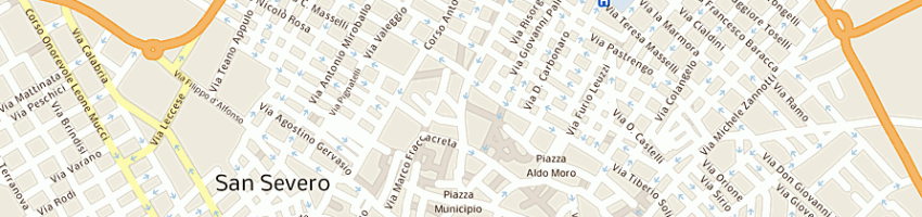 Mappa della impresa elite di d'amico mario ivan a SAN SEVERO