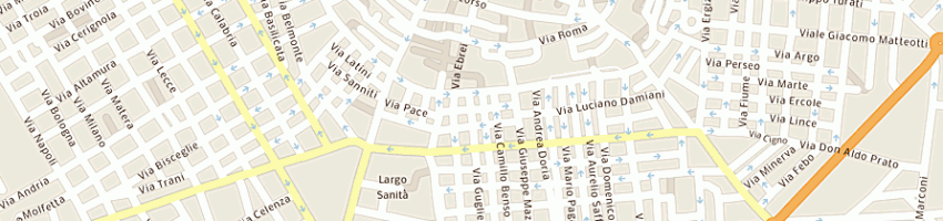 Mappa della impresa cia servizi srl a SAN SEVERO
