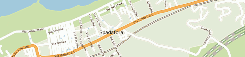 Mappa della impresa amato matteo a SPADAFORA