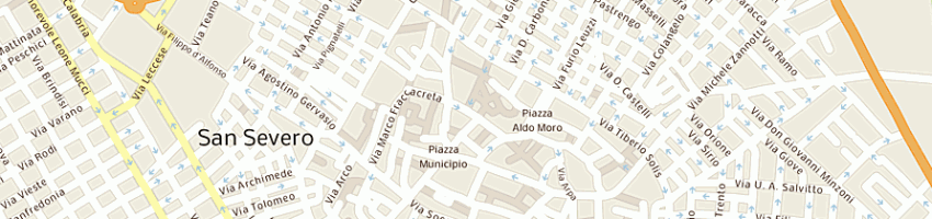 Mappa della impresa manzaro aldo a SAN SEVERO