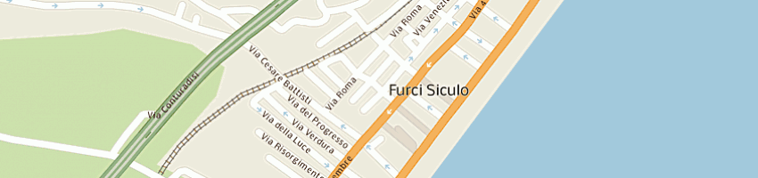 Mappa della impresa digital tours viaggi e vacanze a FURCI SICULO