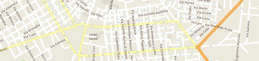 Mappa della impresa racano antonio santino a SAN SEVERO