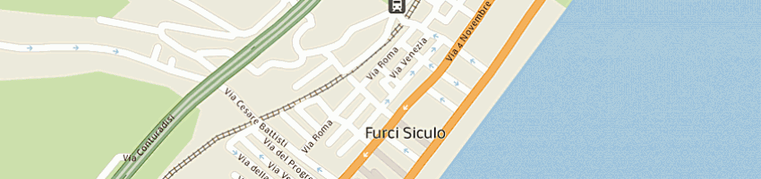 Mappa della impresa sturiale gaetano a FURCI SICULO