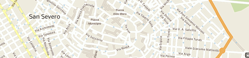 Mappa della impresa parrocchia s nicola a SAN SEVERO