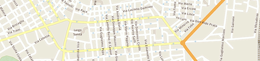 Mappa della impresa fiameni guido a SAN SEVERO