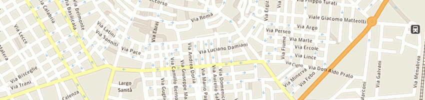 Mappa della impresa leuci vincenzo marcello a SAN SEVERO