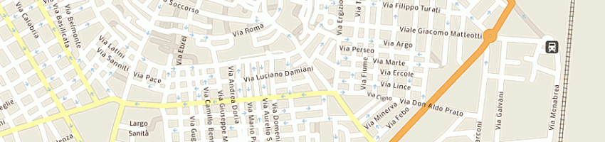 Mappa della impresa ravallese delia pia -sub agente milano a SAN SEVERO
