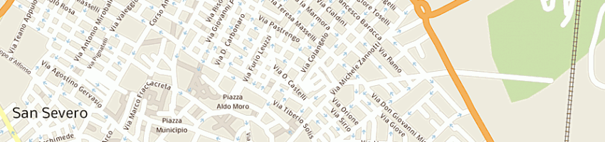 Mappa della impresa studio grafos a SAN SEVERO