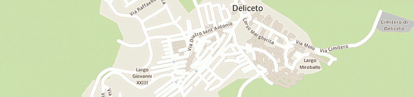 Mappa della impresa calzaretti rocco a DELICETO