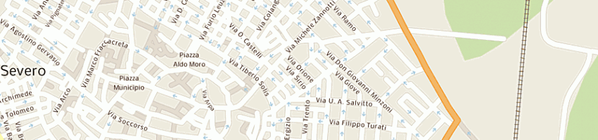 Mappa della impresa scalera rita a SAN SEVERO