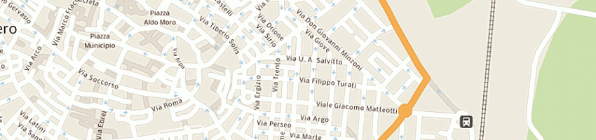 Mappa della impresa fantasia assunta a SAN SEVERO