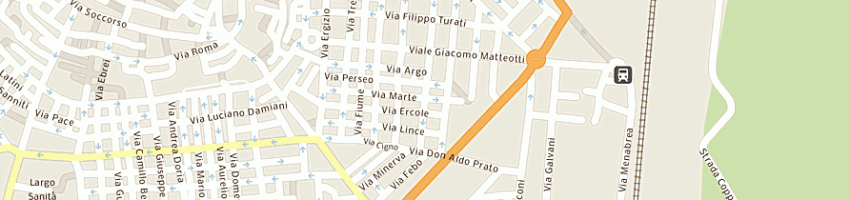 Mappa della impresa servizio sociale s cipriano d'aversa a SAN SEVERO