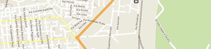 Mappa della impresa bianco ingrosso di di ceglie ersilia e bottino giovanni e c snc a SAN SEVERO