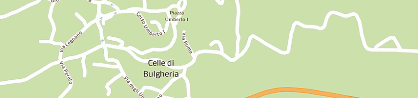 Mappa della impresa municipio a CELLE DI BULGHERIA