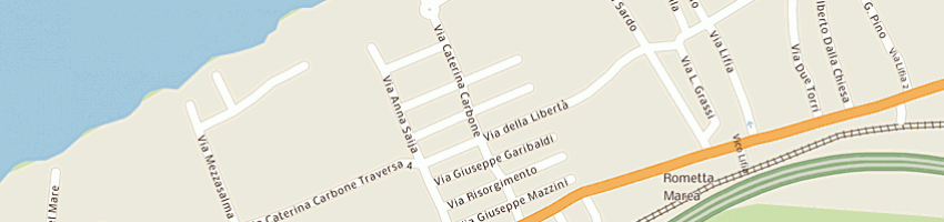 Mappa della impresa forgione angelo a ROMETTA