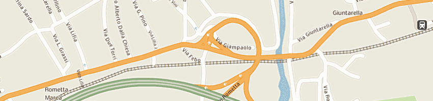Mappa della impresa repici daniele a ROMETTA