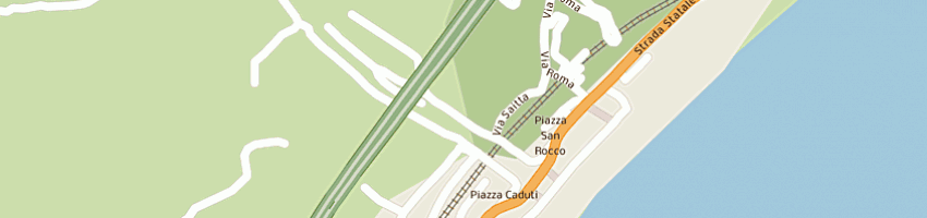 Mappa della impresa la magnolia hotel snc di gugliotta giuseppa 6 c a ALI TERME