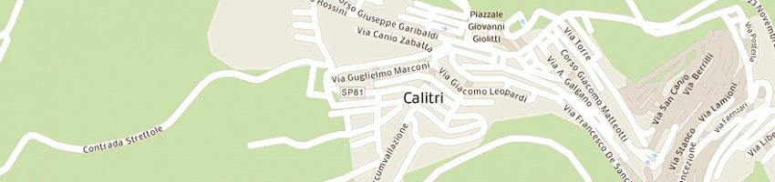 Mappa della impresa franco giordano e c a AVELLINO