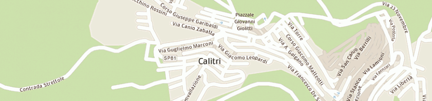 Mappa della impresa di cairano vitale a CALITRI