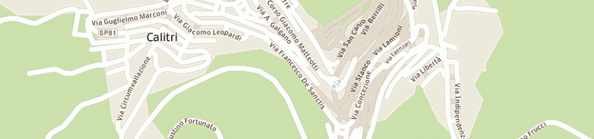 Mappa della impresa flli lucadamo srl a CALITRI
