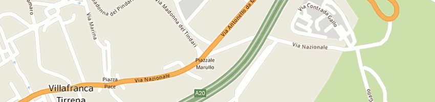 Mappa della impresa salvo luigi a VILLAFRANCA TIRRENA