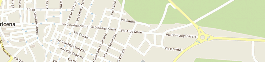 Mappa della impresa amoruso francesco camillo snc a APRICENA
