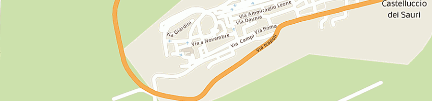 Mappa della impresa visami di michele e savino inneo sas a CASTELLUCCIO DEI SAURI