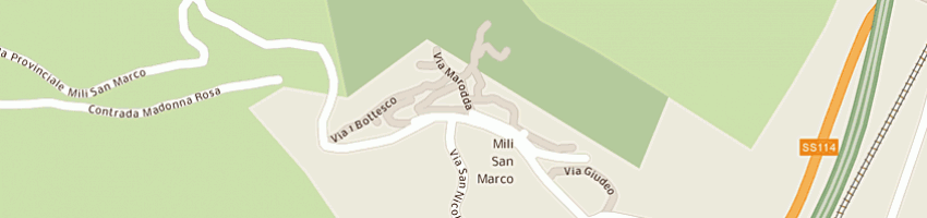 Mappa della impresa cammaroto grazia a MESSINA