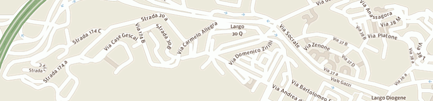 Mappa della impresa gangemi santo a MESSINA