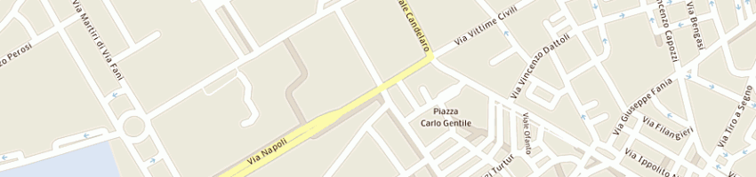 Mappa della impresa asif immobiliare di cascavilla anna concetta a FOGGIA