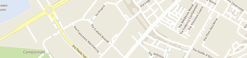 Mappa della impresa beneduce giuseppe a FOGGIA