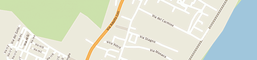 Mappa della impresa radio zenith messina  a MESSINA