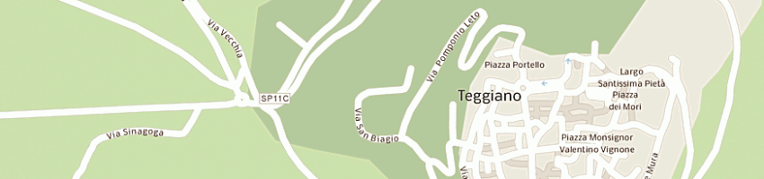 Mappa della impresa istituto magistrale a TEGGIANO
