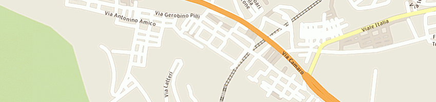 Mappa della impresa donia antonino a MESSINA
