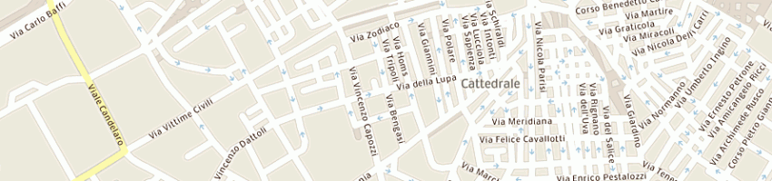 Mappa della impresa tozzi francesco a FOGGIA