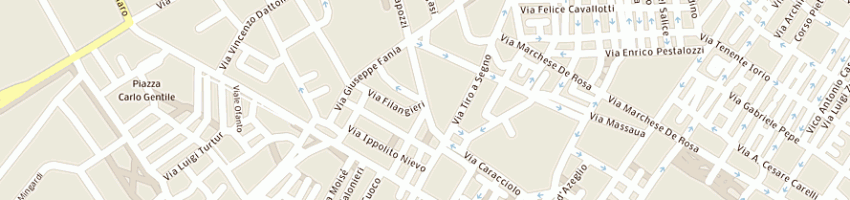 Mappa della impresa mondotel di pedarra rosario teodoro a FOGGIA