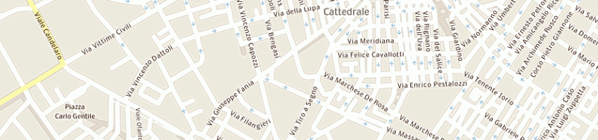 Mappa della impresa pasticceria gelateria punto dolce a FOGGIA