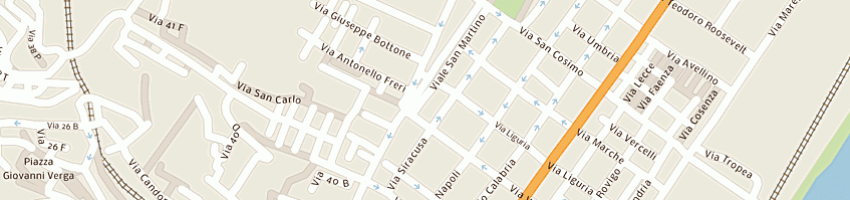 Mappa della impresa ramuglia flli snc a MESSINA