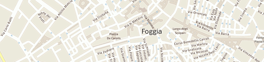 Mappa della impresa parisi gaetano a FOGGIA
