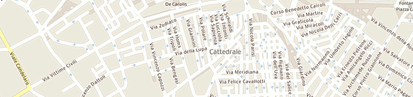 Mappa della impresa savino michele a FOGGIA