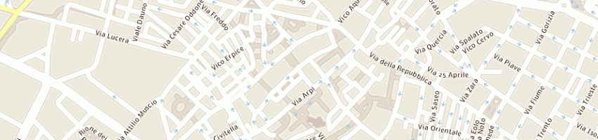 Mappa della impresa simar srl a FOGGIA