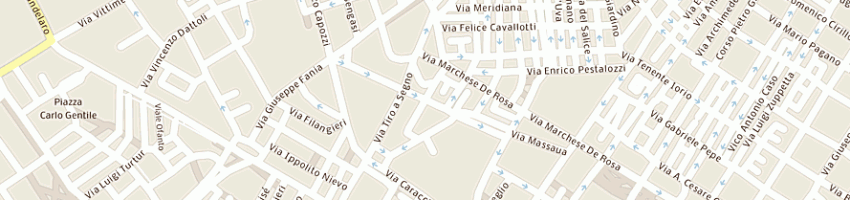 Mappa della impresa panda service snc di paoletti m e fraracci s a FOGGIA
