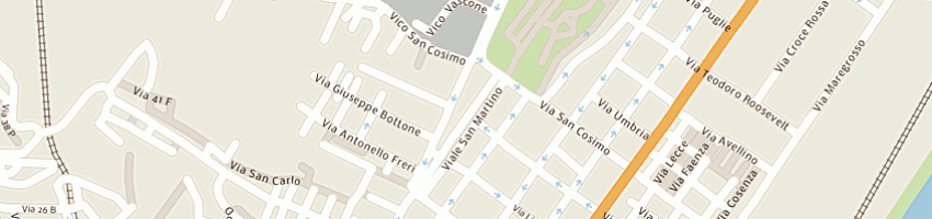 Mappa della impresa promozioni e sviluppo mcm srl a MESSINA