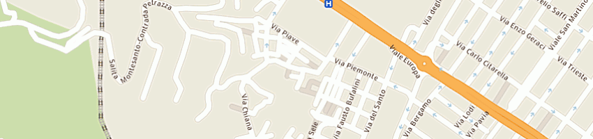 Mappa della impresa saporito cosimo a MESSINA