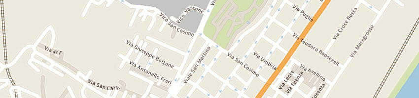 Mappa della impresa cingari giuseppe a MESSINA